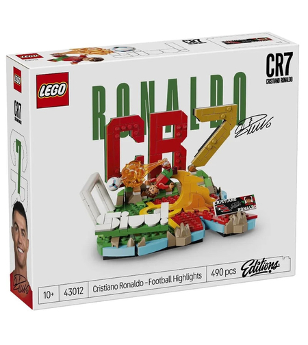 LEGO® Editions Футболни акценти Кристиано Роналдо 43012