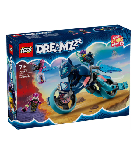LEGO® DREAMZzz™ Котешкият мотоциклет на Зоуи 71479