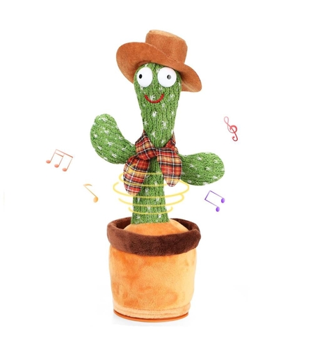 Танцуващ и пеещ кактус Raya Toys Повтарящ думи