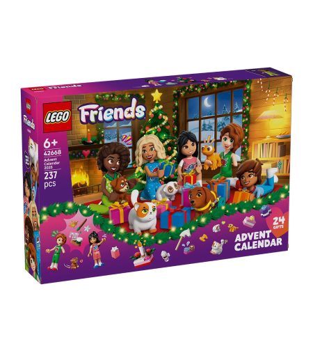 LEGO® Friends Коледен календар 2025 г. 42668