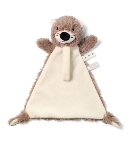 Плюшена играчка Babyono с клипс за залъгалка Маги 739