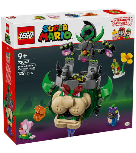 LEGO® Super Mario™ Prince Florian и Castle Bowser 72042