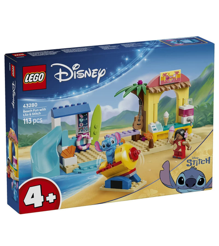 LEGO® Disney Забавление на плажа с Лило и Стич 43280
