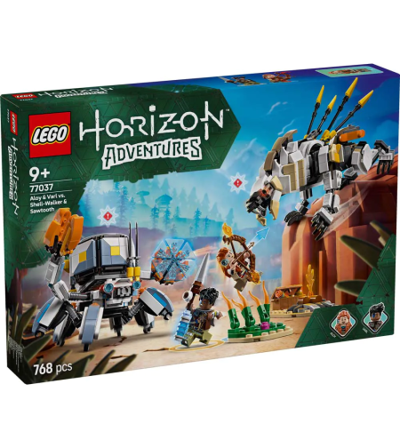 LEGO® Horizon Adventures™ Aloy и Varl срещу Shell-Walker и Sawtooth 77037