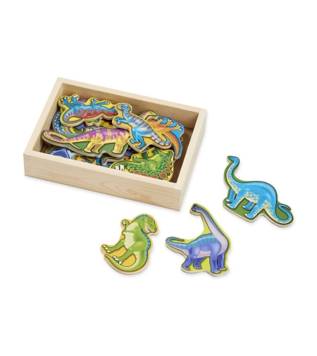 Дървени магнити с динозаври Melissa and Doug 10476