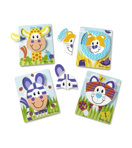 Дървен пъзел Melissa&Doug Сафари 40131