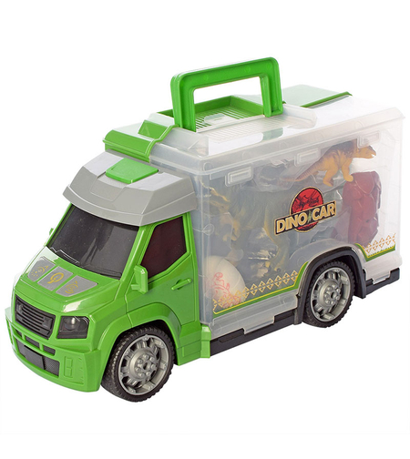 Писта Raya Toys Камион Dino Car със светлини и звуци