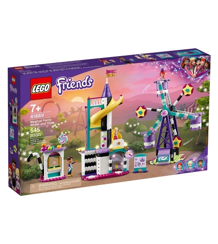 LEGO® Friends Магическо виенско колело и пързалка 41689