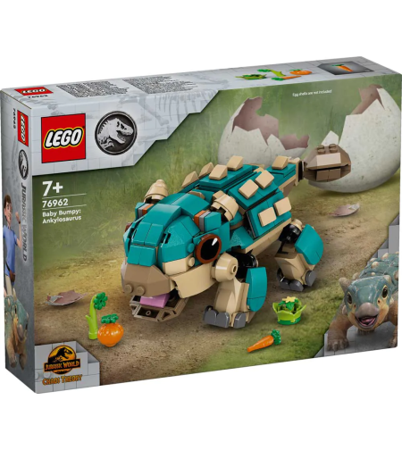 LEGO® Jurassic World Бебето Бъмпи: анкилозавър 76962