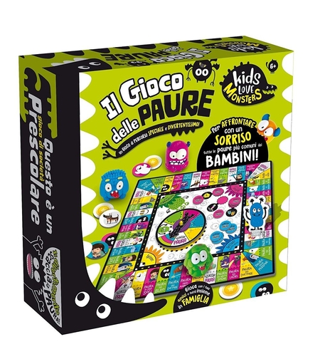 Образователна игра Lisciani Kids Love Monsters Играта на Страха