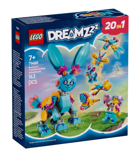 LEGO® DREAMZzz™ Творчески приключения с животни на Бън-чу 71488