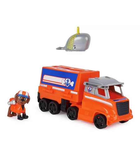 Игрален комплект Spin Master Paw Patrol Rescue Truck фигура с камион, Zuma