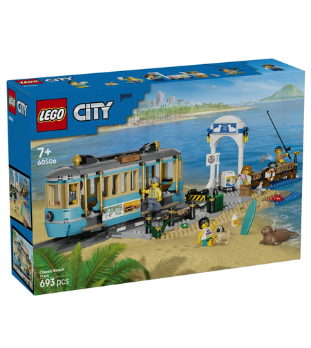 LEGO® City Класически плажен трамвай 60506