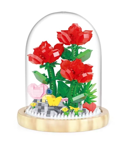 Raya Toys Конструктор Рози с купол, 684 части