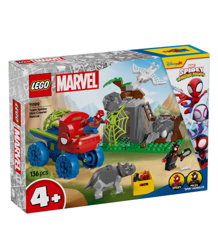 LEGO® Marvel Spidey Спасителна дино машина 11199