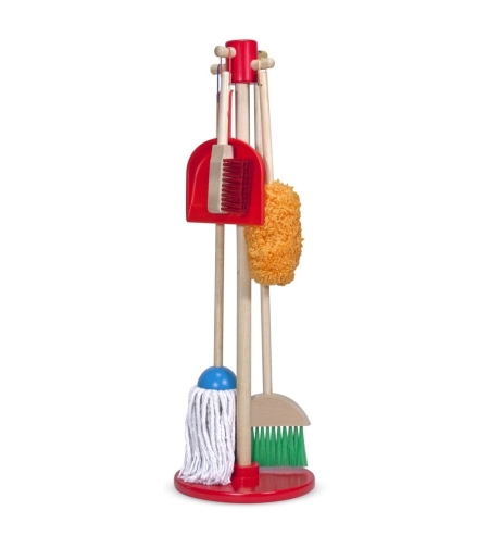 Дървен детски комплект за почистване Melissa and Doug 18600