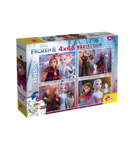 Пъзел Lisciani 4x48 ч. MAXI Frozen 2 86603