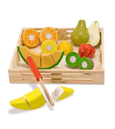 Дървен комплект за рязане на плодове Melissa and Doug 4021