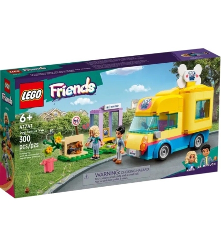 LEGO® Friends Mикробус за спасяване на кучета 41741