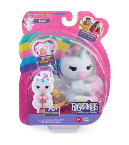 Интерактивна играчка WooWee Baby Unicorn Lulu, 39063