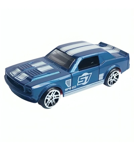 Детска метална количка Raya Toys Street Convoy, 1:64