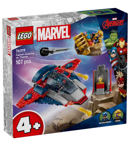 LEGO® Marvel Капитан Америка срещу Танос 76319