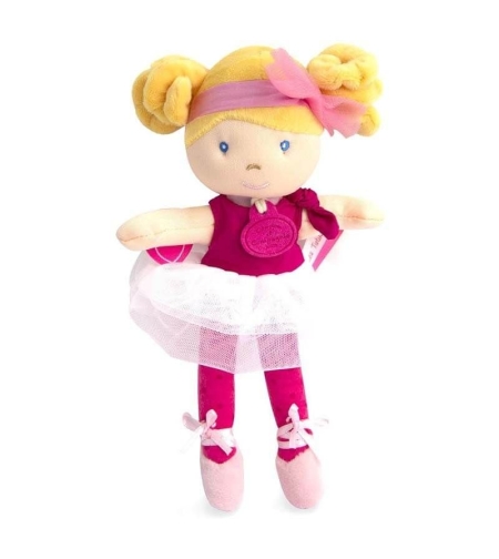 Плюшена играчка Doudou Les Tutus de Doudou кукла балерина 20 см, DC3130