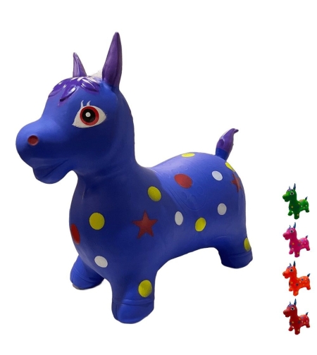 Детско надуваемо магаре Raya Toys със звук и светлини