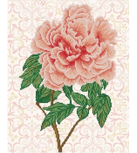 Диамантен гоблен - Картина с кристали ROSE BLUSH - Diamond Dotz