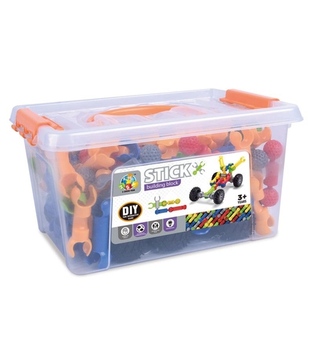 Конструктор в кутия Raya Toys Stick Building Blocks 115 ч.