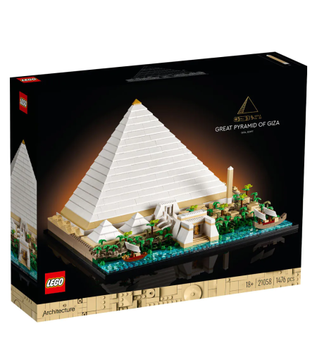 LEGO® Architecture Голямата пирамида в Гиза 21058