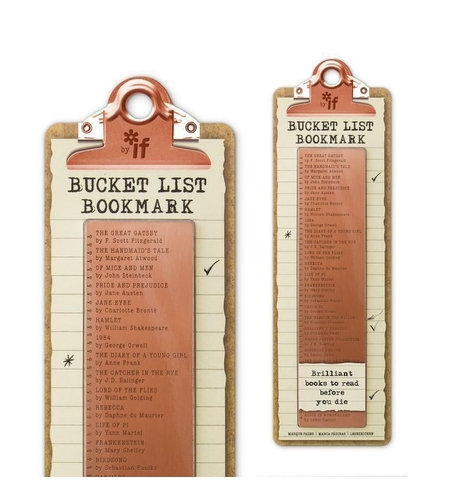 Книгоразделител IF, The Bucket list