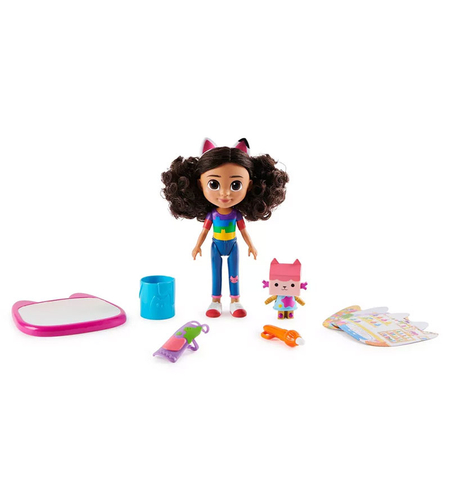 Комплект кукла Spin Master Gabby's Dollhouse Craft-a-rific Gabby Girl с аксесоари