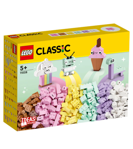 LEGO® Classic Творчески забавления с пастелни цветове 11028