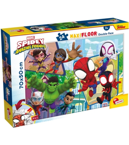 Детски пъзел Lisciani MAXI FLOOR Marvel Spidey 24ч.