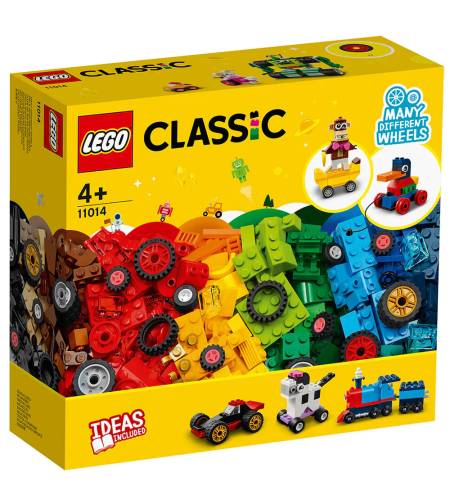 LEGO® Classic Тухлички и колела 11014