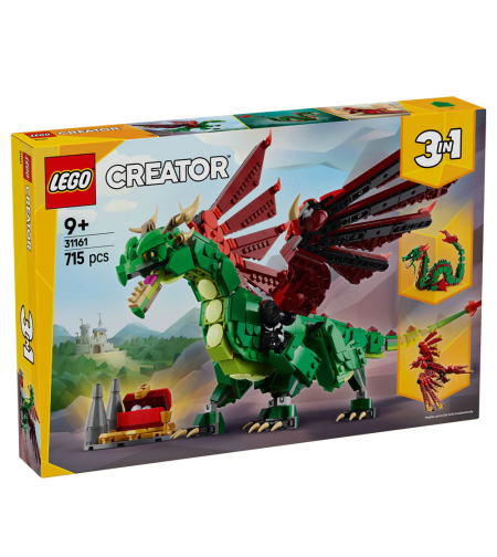 LEGO® Creator Средновековен дракон 31161