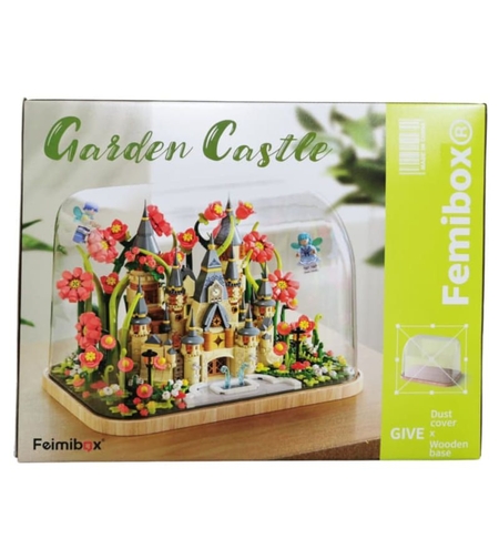 Конструктор Raya Toys Femibox Garden Castle, с предпазна кутия, 130 ч.