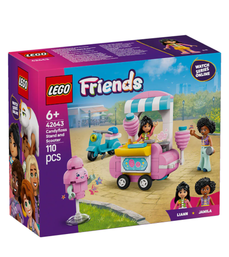 LEGO® Friends Щанд за захарен памук 42643