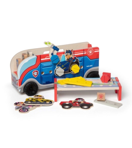 Игрален комплект Melissa and Doug Paw Patrol Сглоби сам автовоз, 35 части 33333