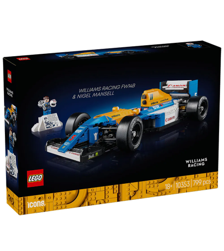 LEGO® Icons F1® Williams Racing FW14B и Nigel Mansell 10353