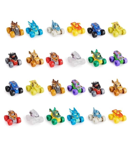 Количка изненада Spin Master Monster Jam Mini Monster Truck, 1:87 мащаб