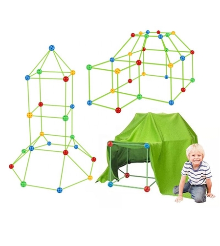 Детски комплект построй си скривалище Raya Toys, с покривало
