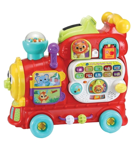 Детска игра 4в1 Vtech Интерактивен влак с английски език