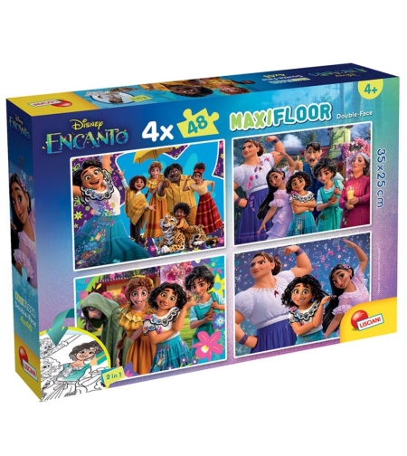 Двустранен Пъзел Lisciani Disney Енканто 4x48ч.
