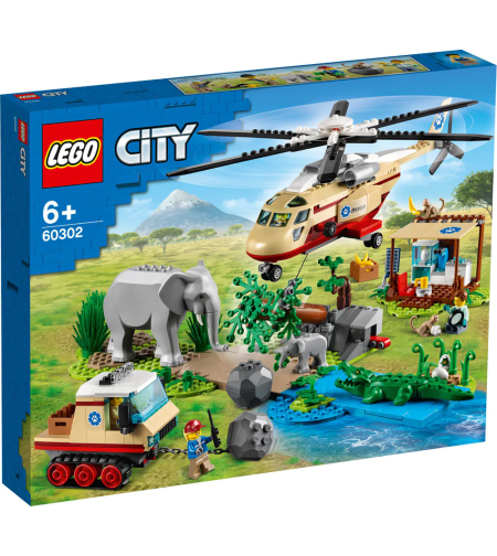 LEGO® City Операция за спасяване на дивата природа 60302