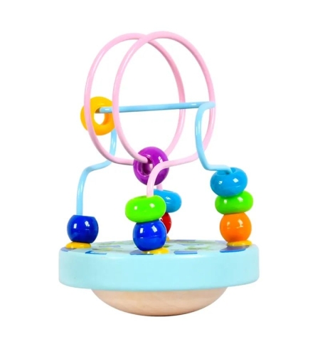 Дървена детска игра Монтесори Raya Toys Лабиринт