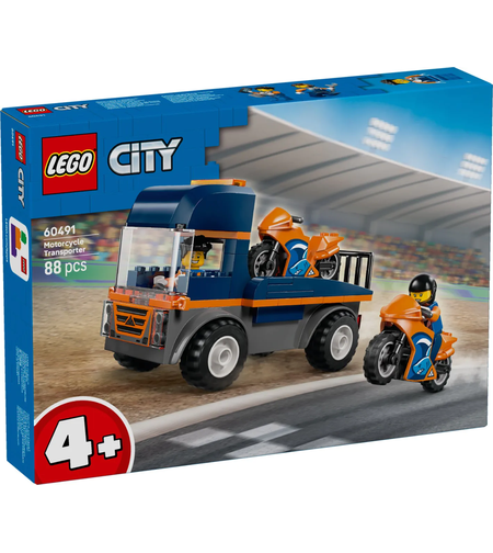 LEGO® City Транспортьор за мотоциклети 60491