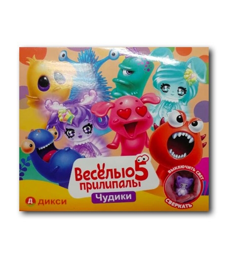 Комплект Raya Toys 8 броя стикита и светеща кукла Чудовища F8916