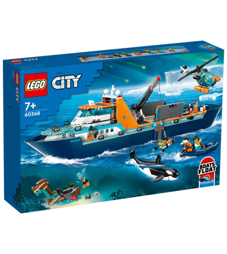 LEGO® City Арктически изследователски кораб 60368
